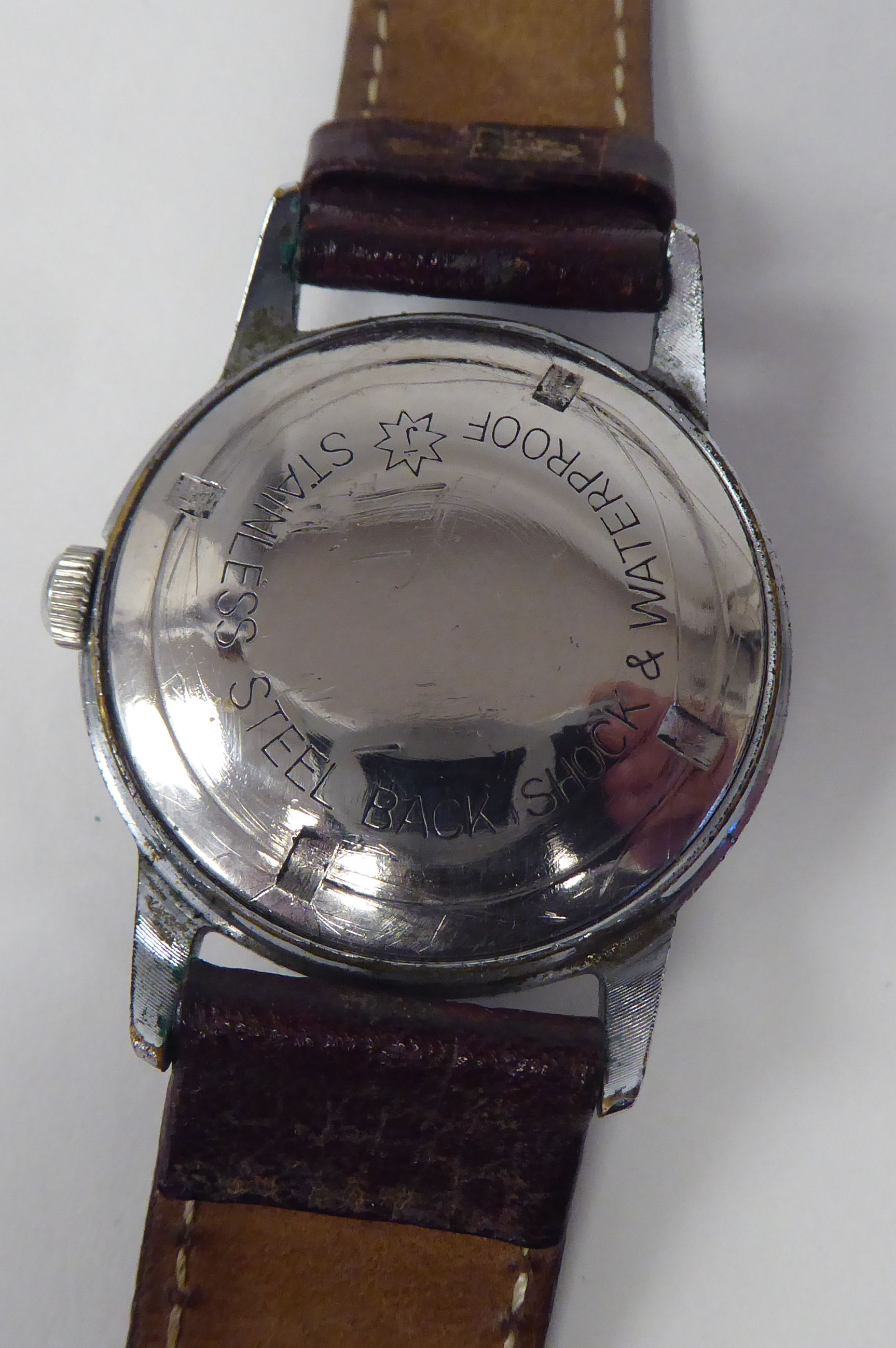 Three variously cased and strapped vintage wristwatches - Image 5 of 7