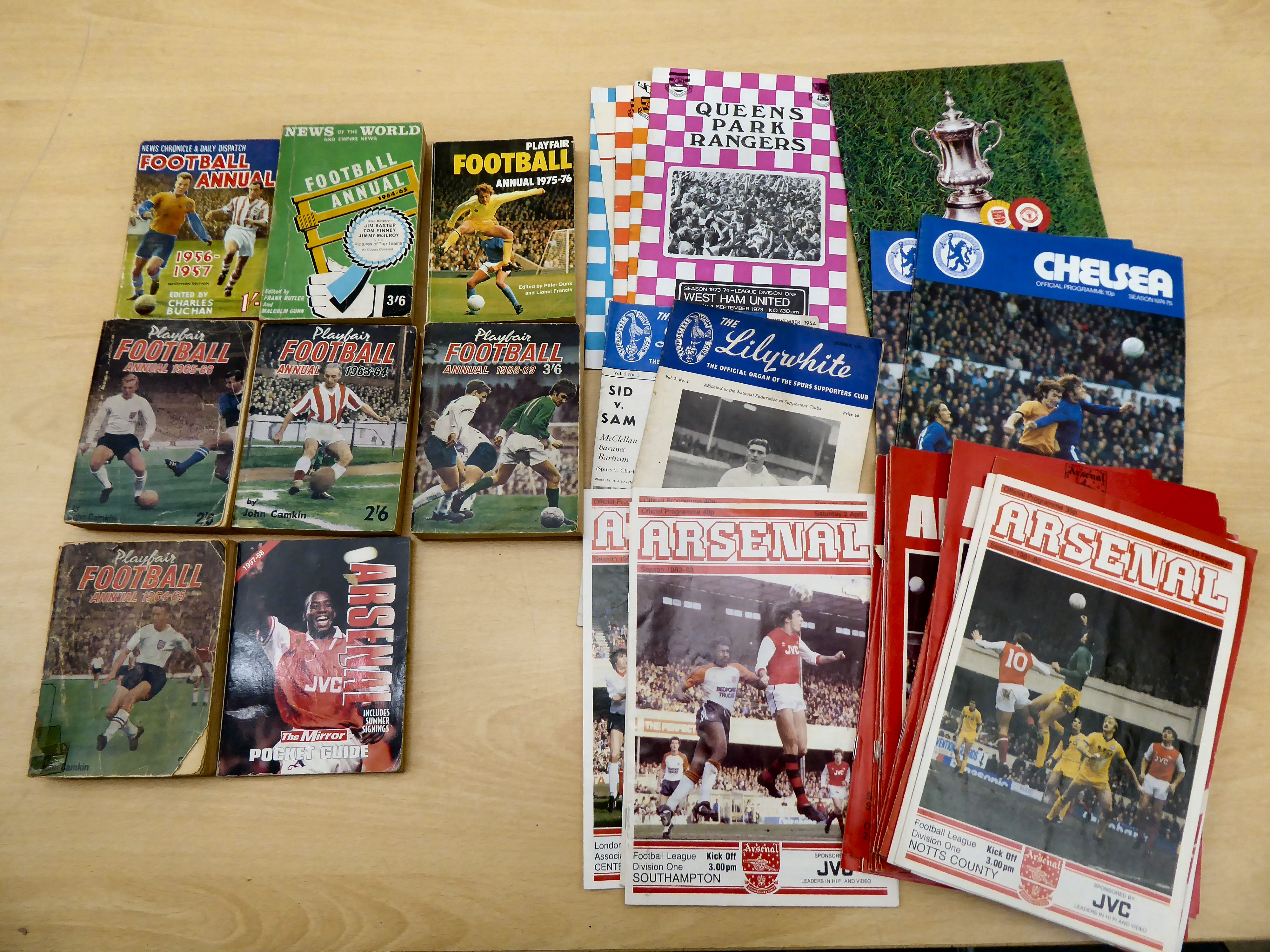 Books, mainly football related from various decades of the 20thC: to include 1980s pocket annuals - Image 6 of 7