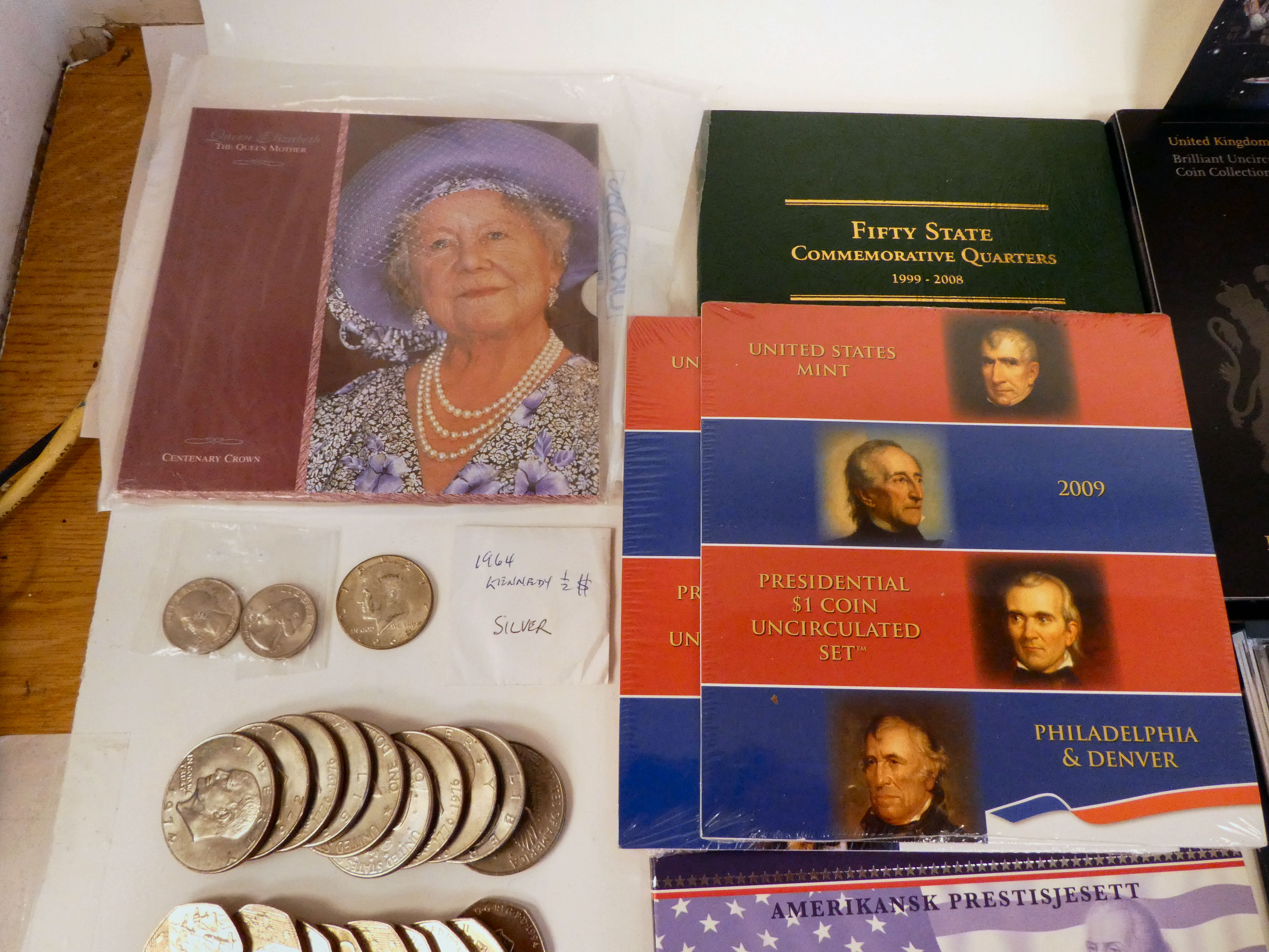 Uncollated British and American loose and proof coins - Image 3 of 7