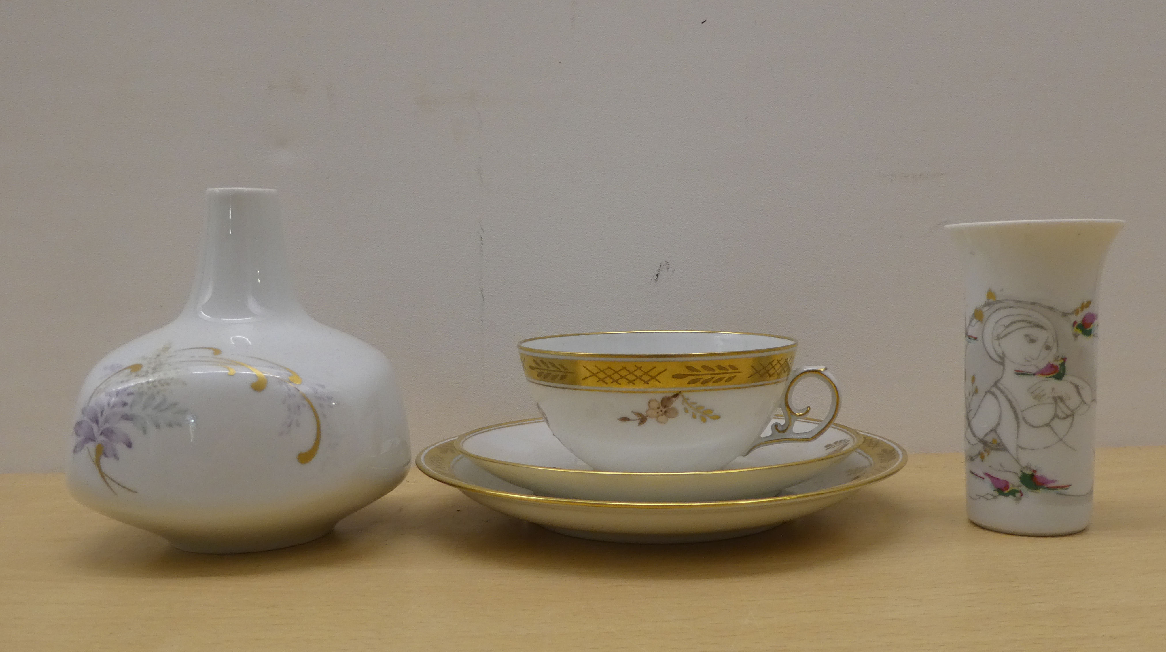 Mainly 20thC European ceramics: to include a Royal Copenhagen porcelain cup and saucer - Image 6 of 6