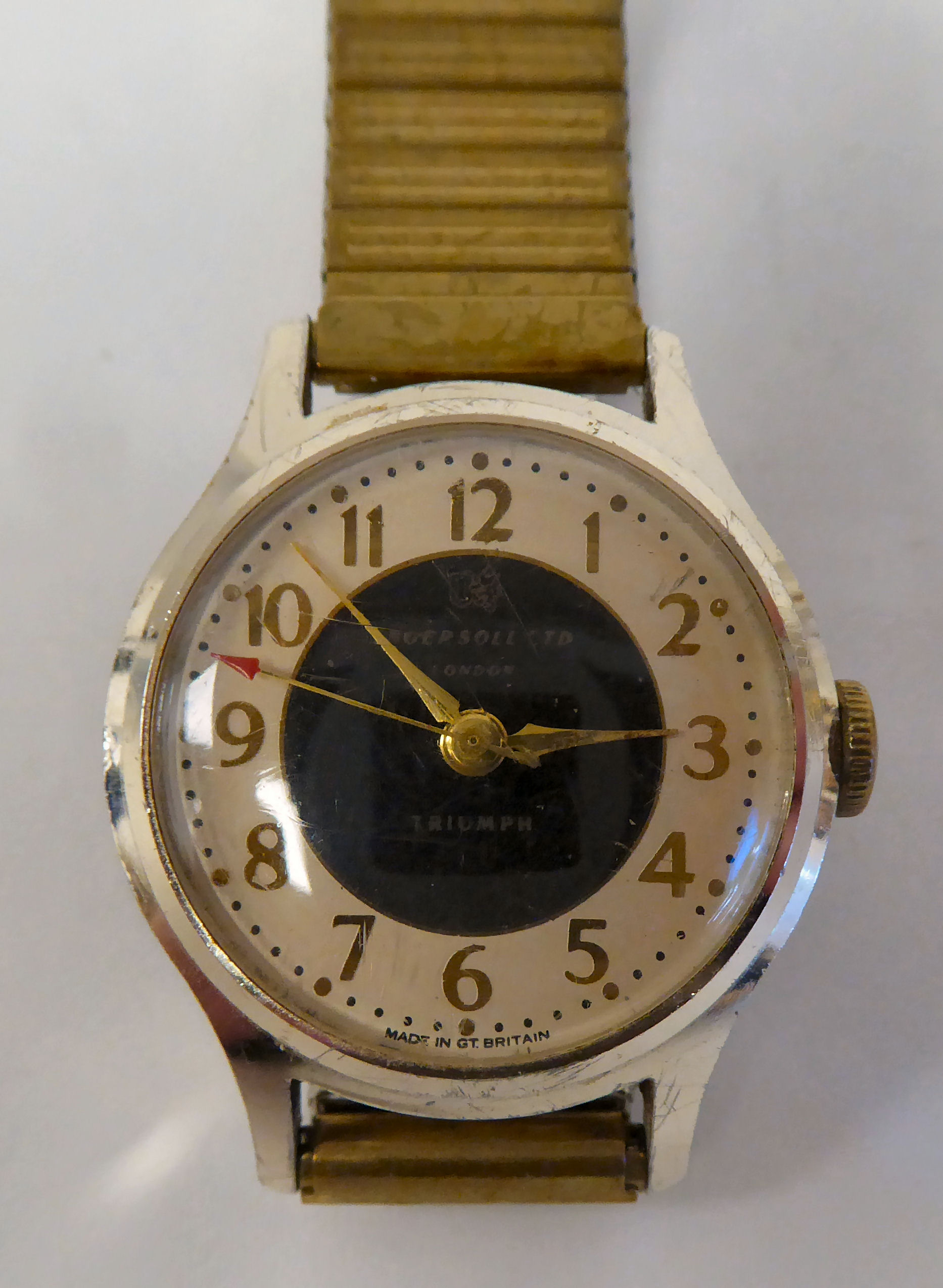 Four variously cased and strapped vintage wristwatches - Image 5 of 10