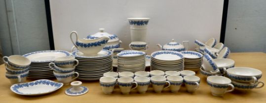 Wedgwood embossed Queens Ware china tableware