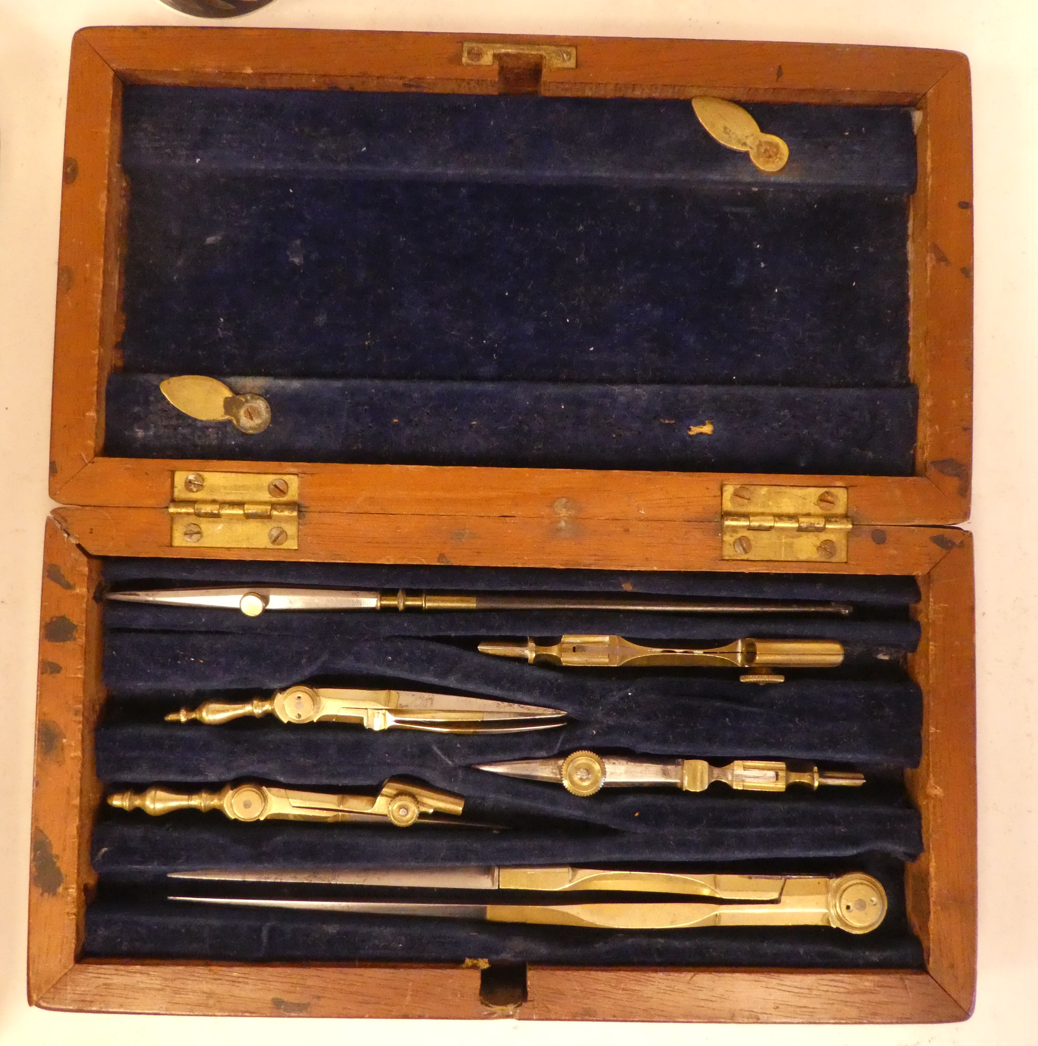 A mixed lot: to include silver plate; and purpose instruments, featuring a Lufkin of USA - Image 5 of 10