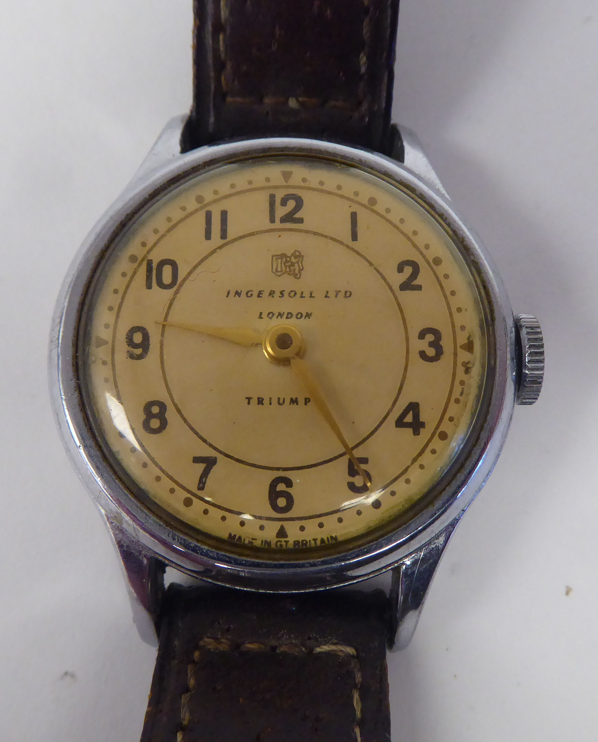 Three variously cased and strapped vintage wristwatches - Image 6 of 7