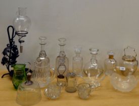 Glassware: to include decanters