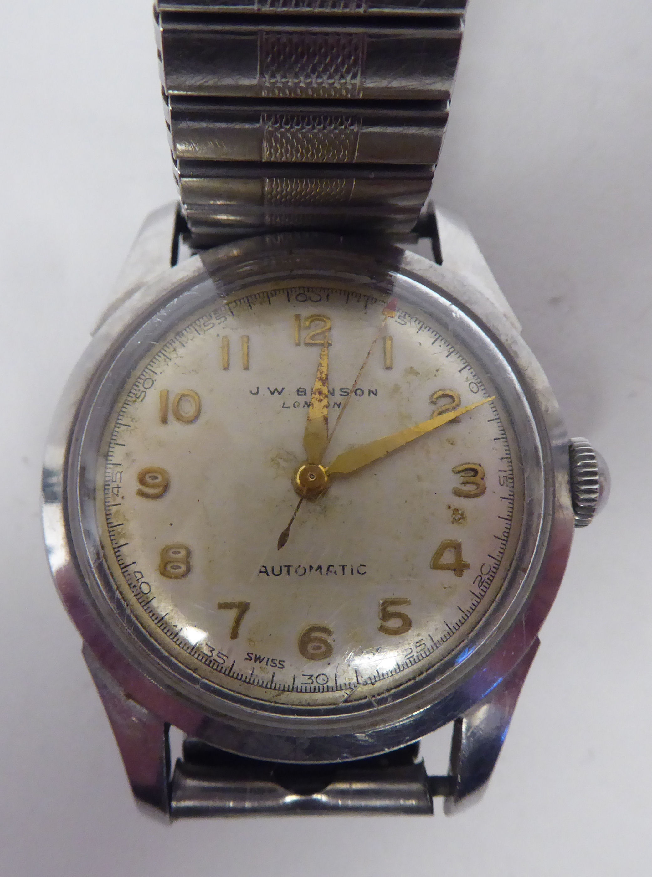 Four variously cased and strapped vintage wristwatches - Image 3 of 10