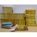 Books, mainly uncollated Wisden's Almanacs