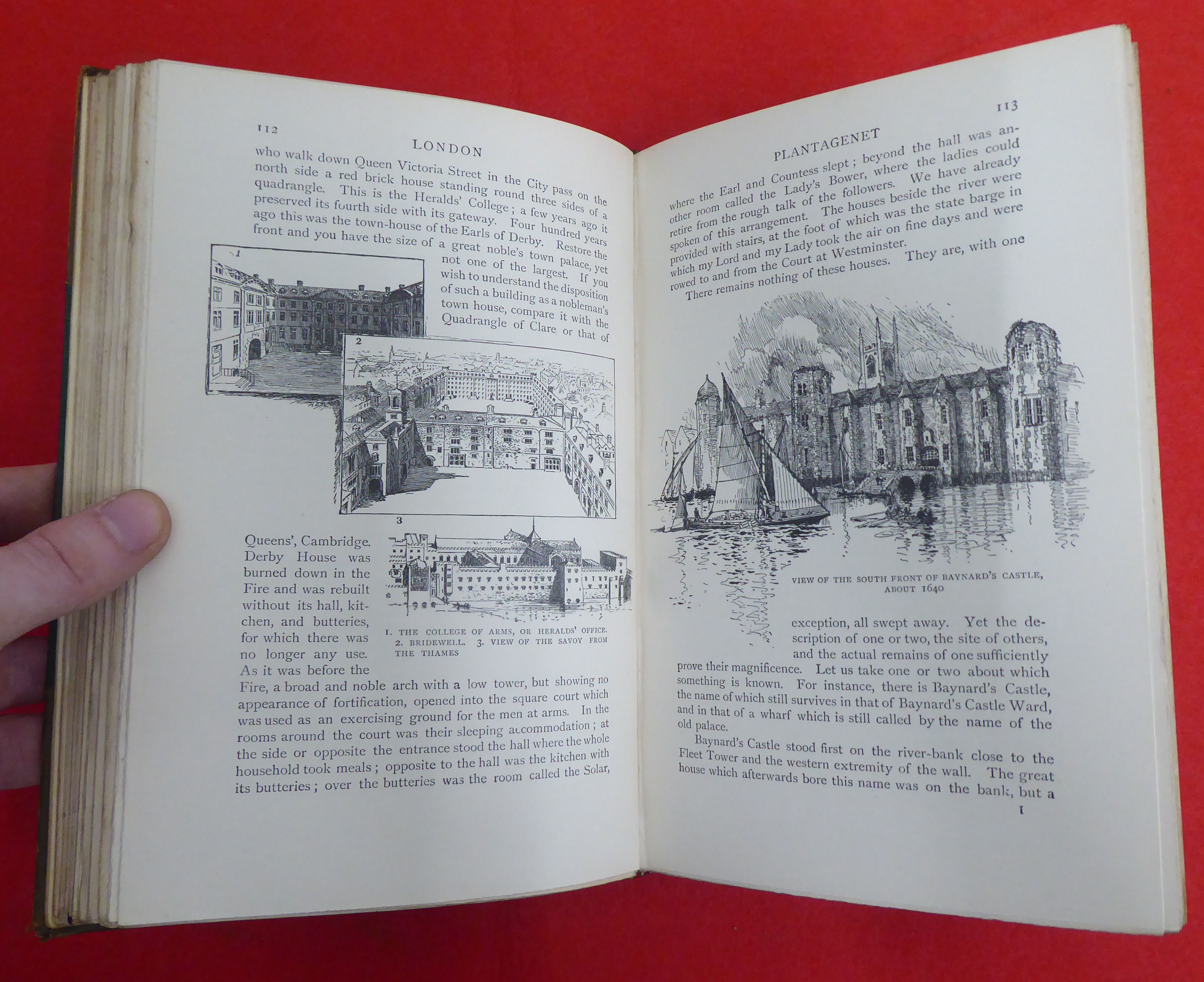 Books: 'London' by Walter Besant  New Edition  1904; 'Westminster'  1897; and 'South London'  1901 - Image 17 of 18