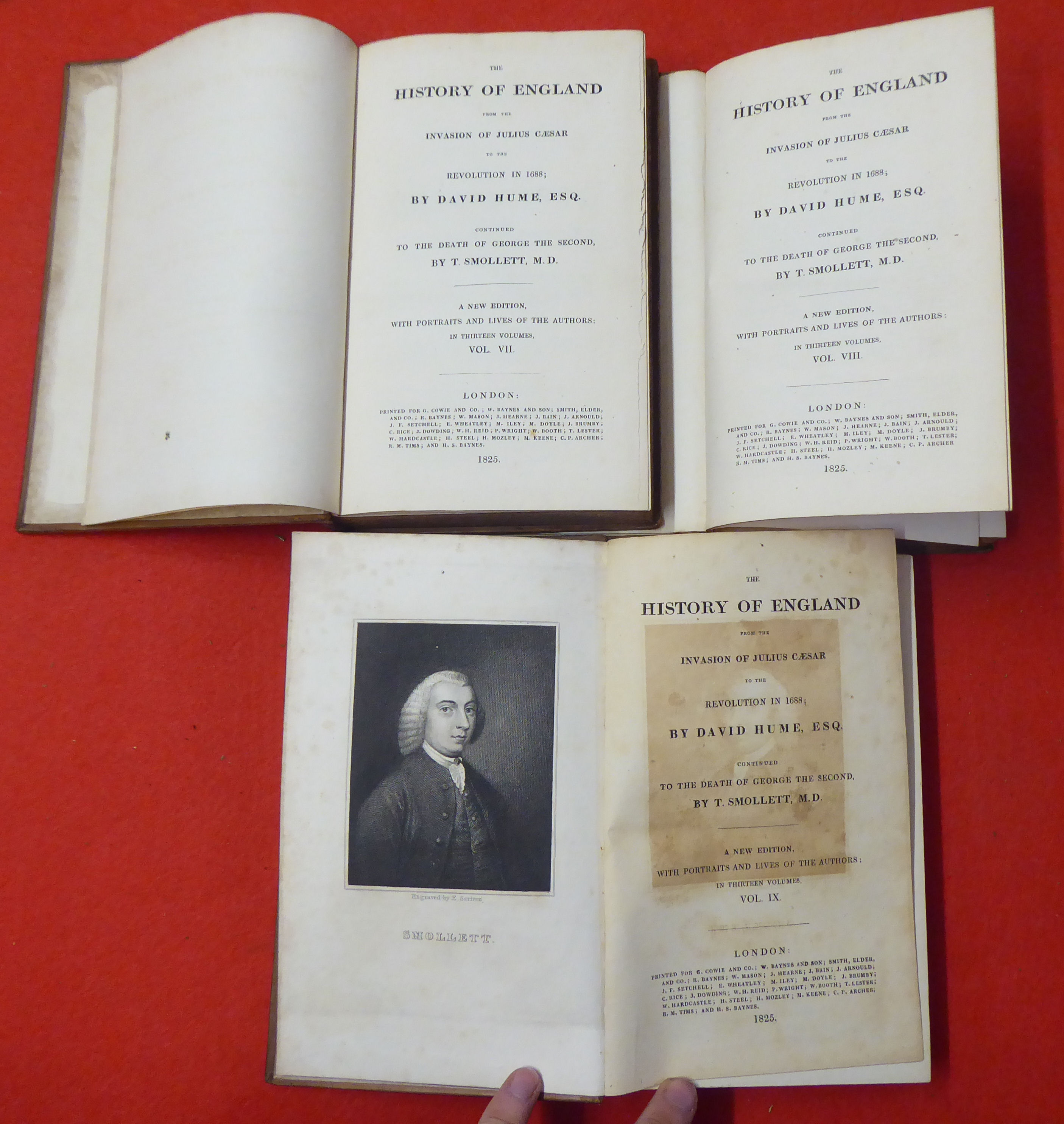 Books: 'The History of England' by David Hume Esq, new edition  dated 1897, in six volumes - Image 7 of 9