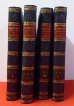 Books: 'The History of America' by William Robertson, eleventh edition  dated 1808, in four volumes