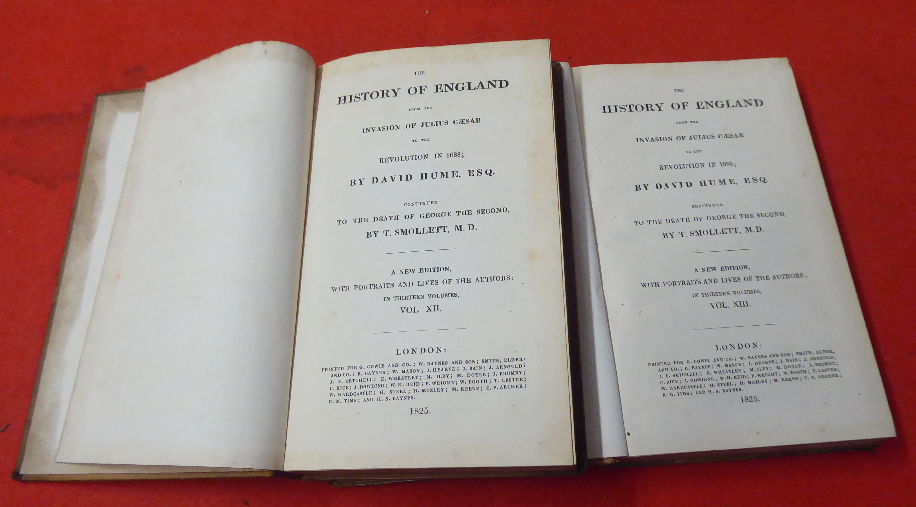 Books: 'The History of England' by David Hume Esq, new edition  dated 1897, in six volumes - Image 9 of 9