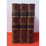 Books: 'The History of the Jews' by Henry Hart Milman, fifth edition  dated 1883, in three volumes