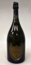 A magnum of Moet et Chandon Curvee Dom Perignon Champagne  vintage 1985