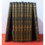 Books: 'Butlers Lives of the Saints' by the Rev. Alban Butler, illuminated edition, in nine volumes