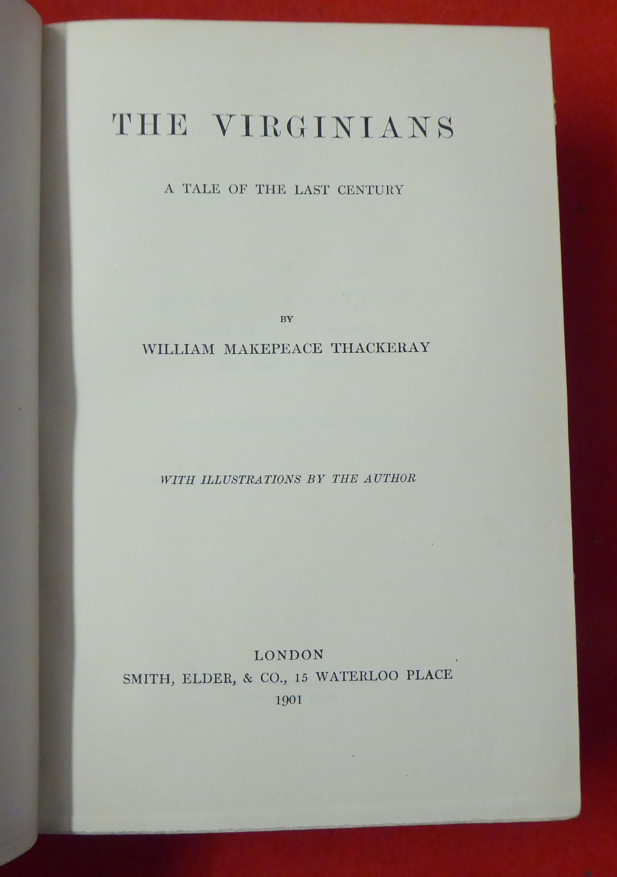 Books: 'The Works of William Makepeace Thackeray'  dated 1900, in thirteen volumes  (volume seven - Image 13 of 16