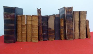Books, mainly 19thC reference: to include incomplete volumes of 'Macaulay's, England'  1855