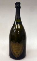 A magnum of Moet et Chandon Curvee Dom Perignon Champagne  vintage 1985