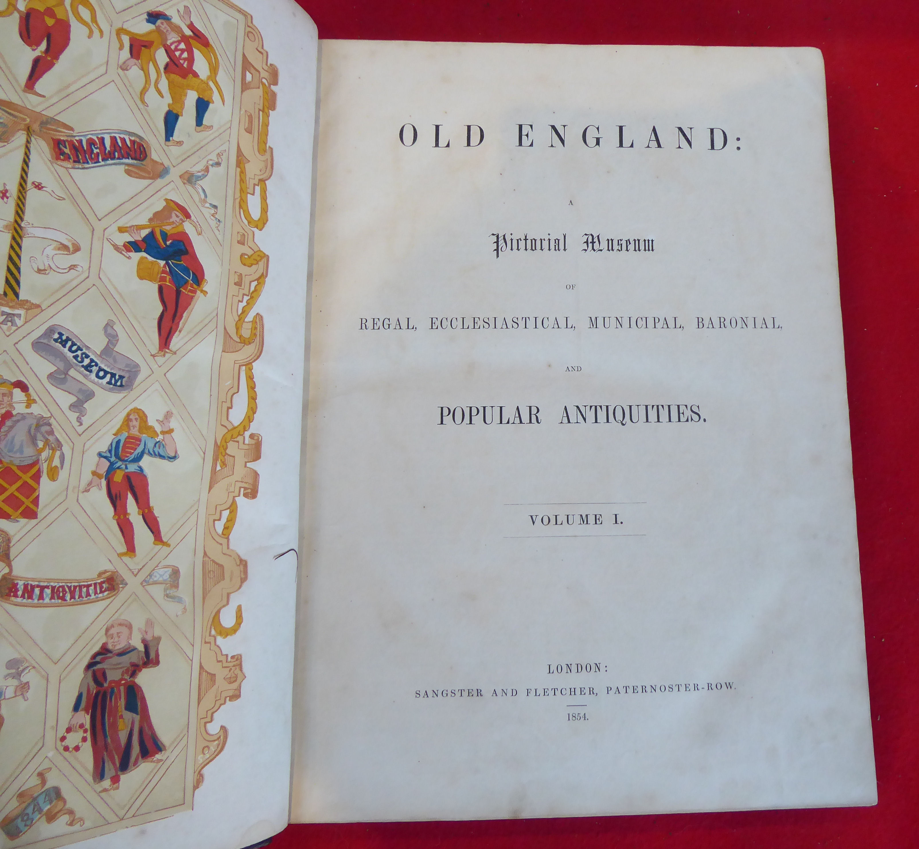 Books: 'Old England, a Pictorial Museum of Regal, Ecclesiastical, Municipal, Baronial and Popular - Image 3 of 16