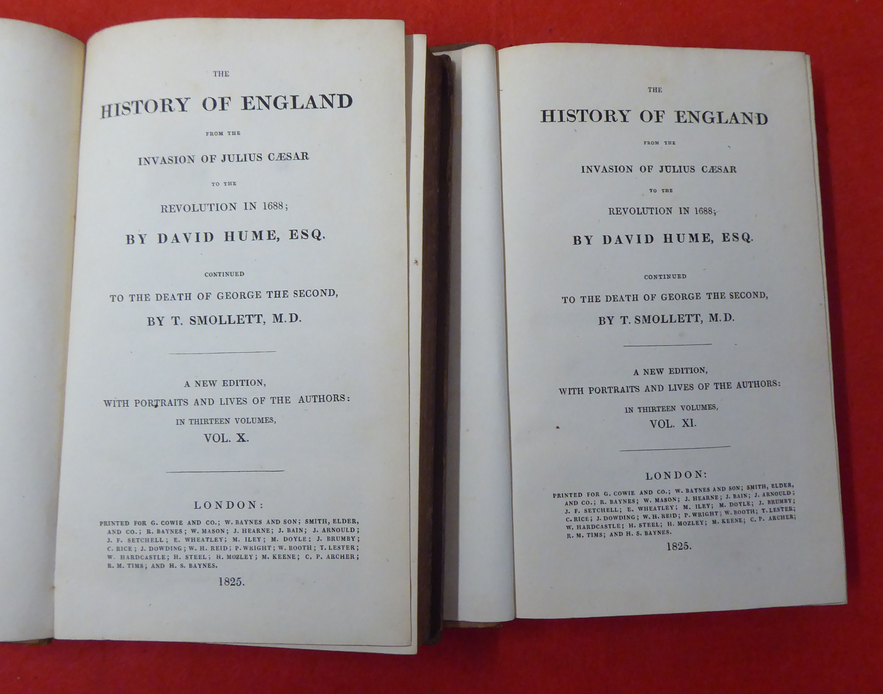 Books: 'The History of England' by David Hume Esq, new edition  dated 1897, in six volumes - Image 8 of 9