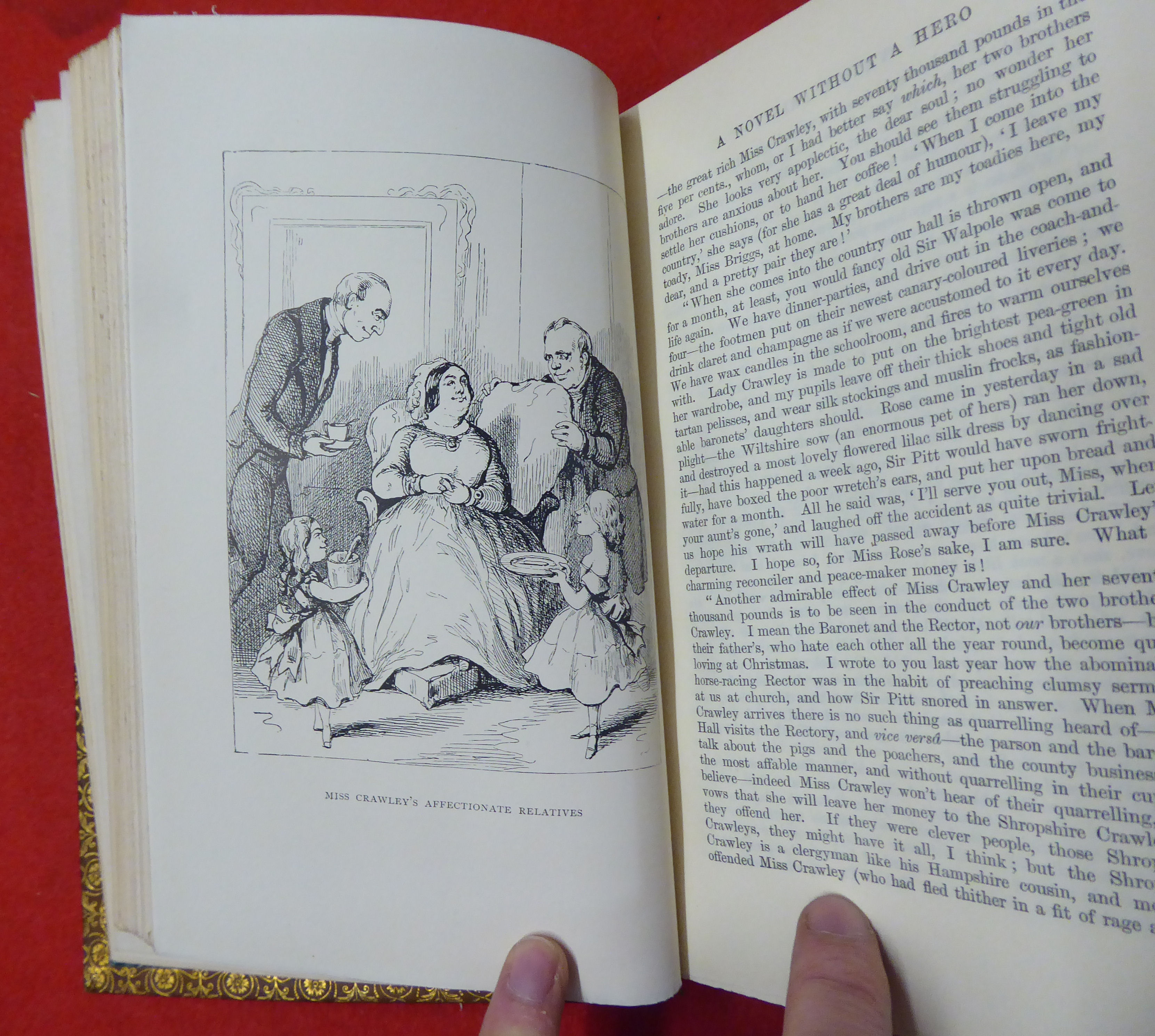 Books: 'The Works of William Makepeace Thackeray'  dated 1900, in thirteen volumes  (volume seven - Image 4 of 16