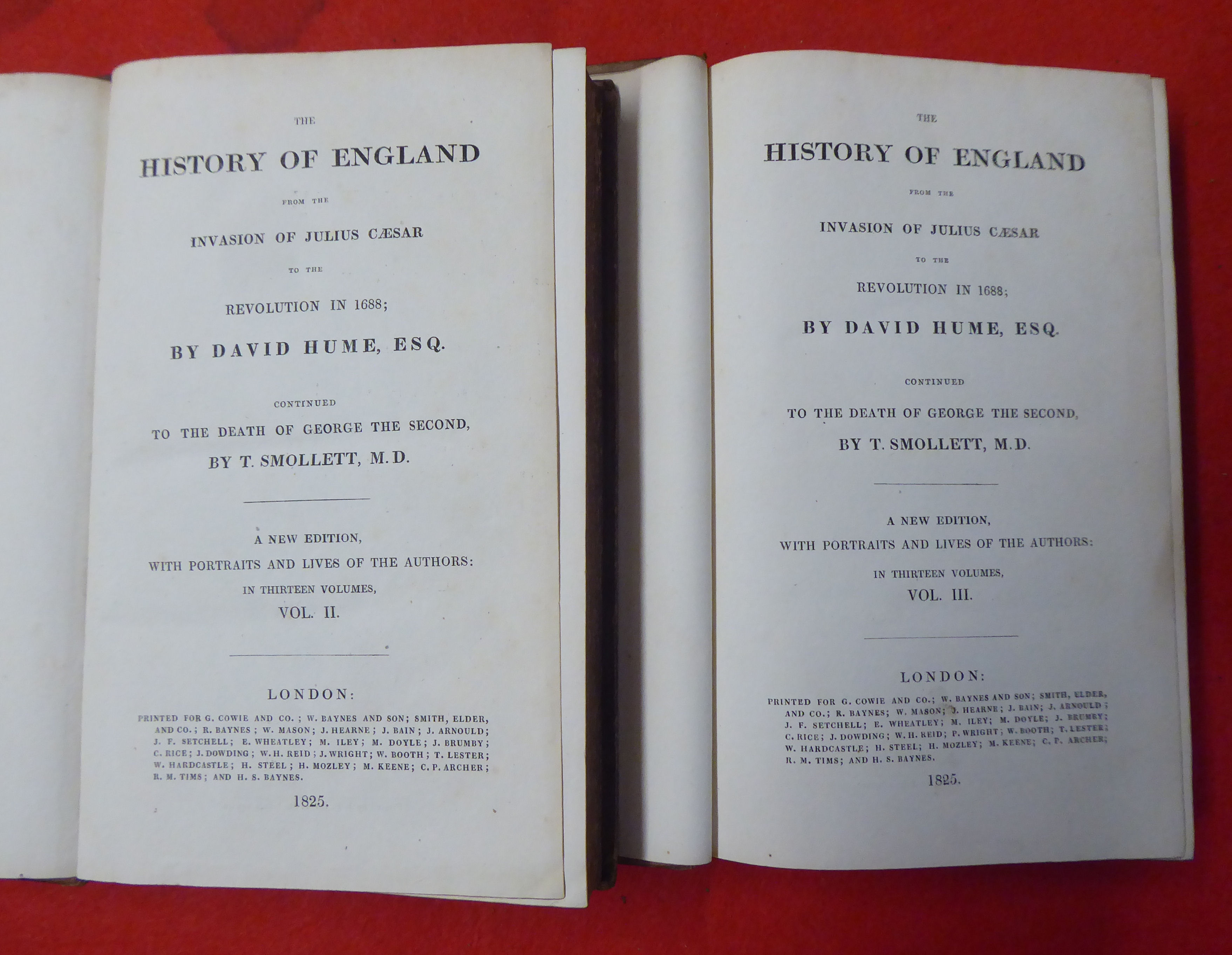 Books: 'The History of England' by David Hume Esq, new edition  dated 1897, in six volumes - Image 4 of 9