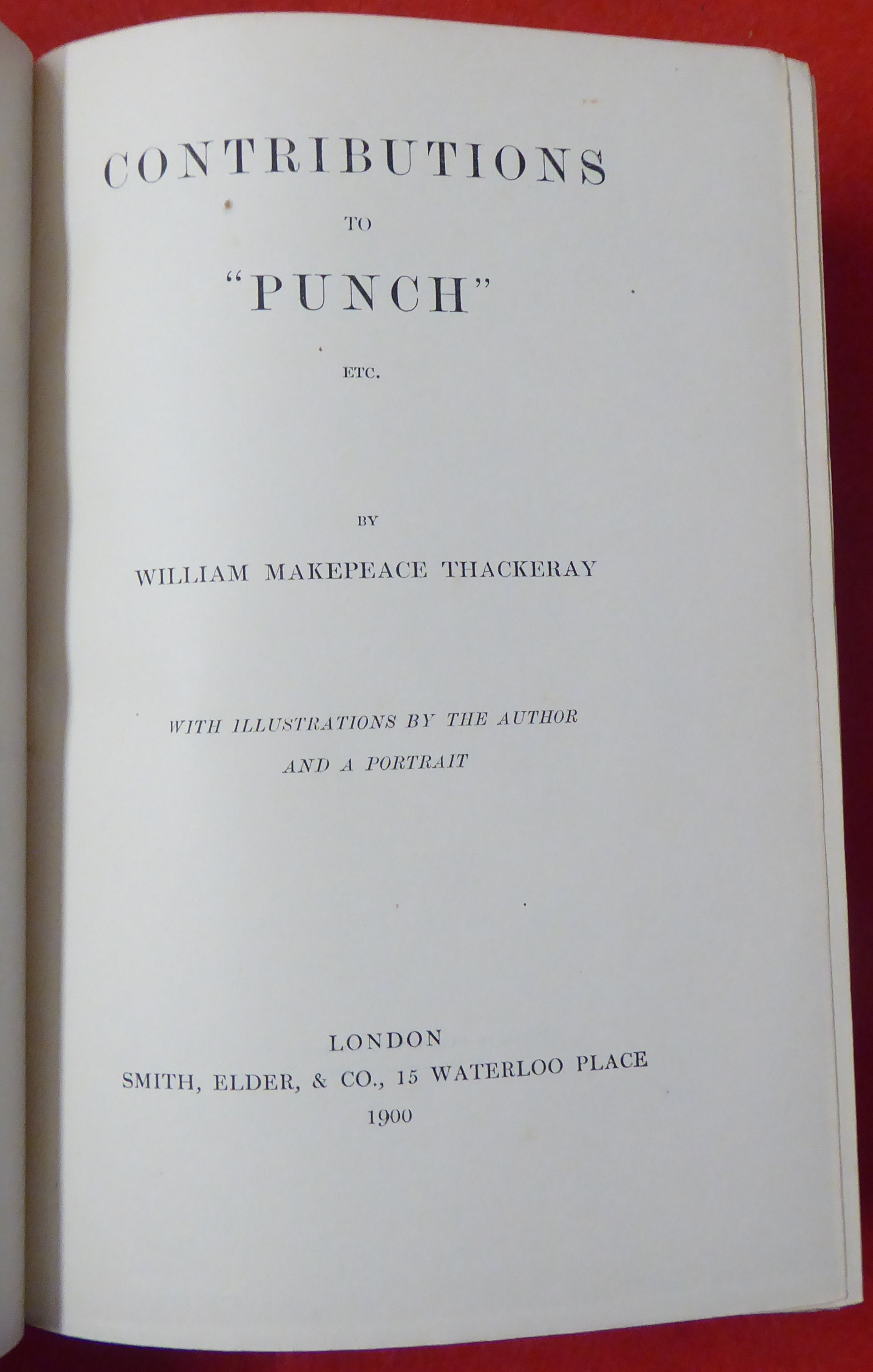 Books: 'The Works of William Makepeace Thackeray'  dated 1900, in thirteen volumes  (volume seven - Image 9 of 16