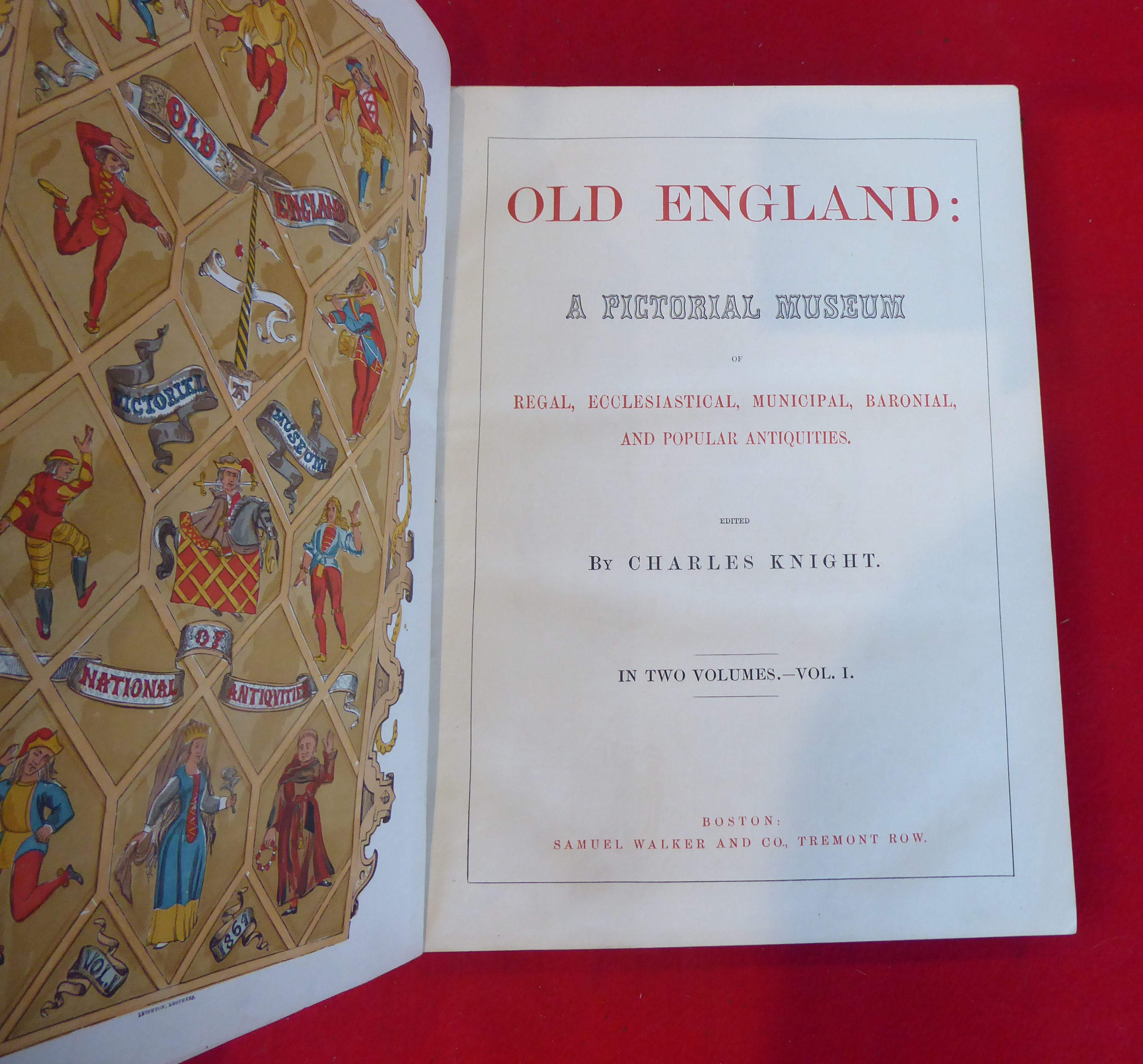 Books: 'Old England, a Pictorial Museum of Regal, Ecclesiastical, Municipal, Baronial and Popular - Image 13 of 16