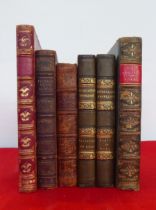 Six books, birds, eggs and similar, mainly 19thC: to include works by HG Adams