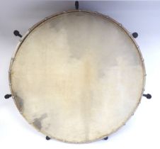 A Bodhran drum with five pegs  19"dia
