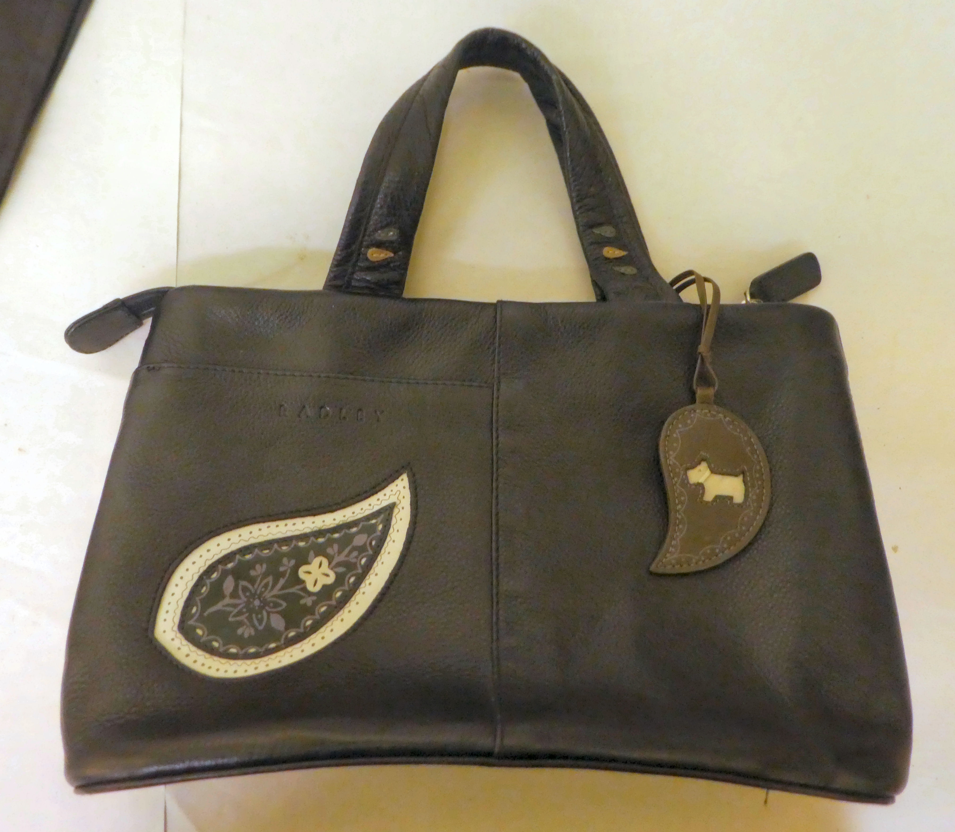 Period lace and ladies fashion accessories: to include a Radley handbag