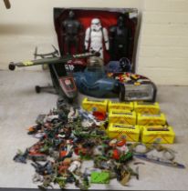 Toys and related collectables: to include a Star Wars Rogue Action figure set  boxed