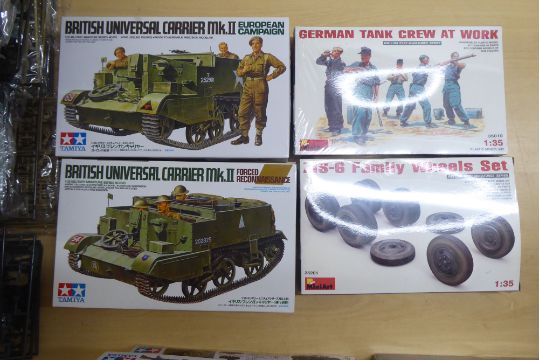 1/35 scale model kits: to include by AFV Club, a 'Long Tom M59 155mm Cannon'; and miscellaneous - Image 8 of 9