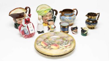 A collection of Royal Doulton decorative ceramics