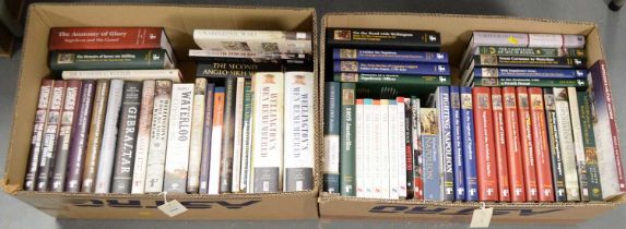 A selection of books relating to the Napoleonic Wars