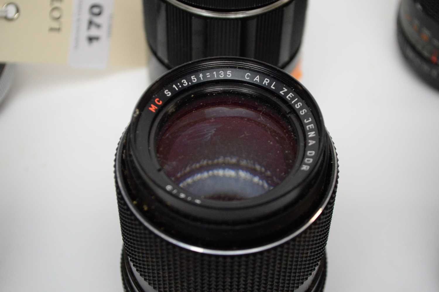 A selection of camera lenses - Image 7 of 8