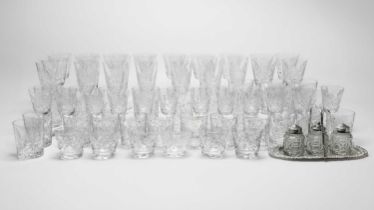 A collection of Edinburgh crystal glassware