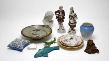 A selection of decorative ceramics and collectibles