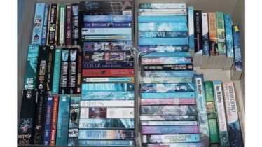 A selection of fantasy sci-fi paperbacks