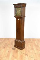 E Gratrex of Birmingham: A 18th Century oak longcase clock