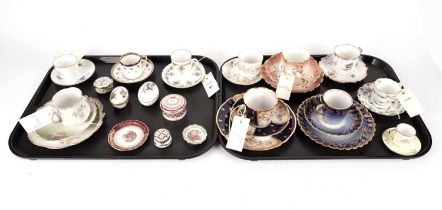 A selection of tea ware, coffee ware and other ceramics