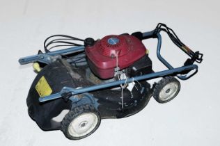 An ‘Easy Start’ Honda petrol lawn mower