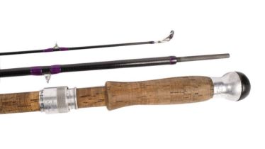 A Hardy’s fishing rod, in case