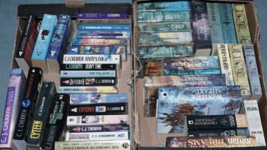 A selection of sci-fi paperbacks