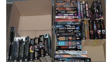 A selection of sci fi paperbacks