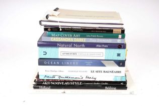 A selection of coffee table books