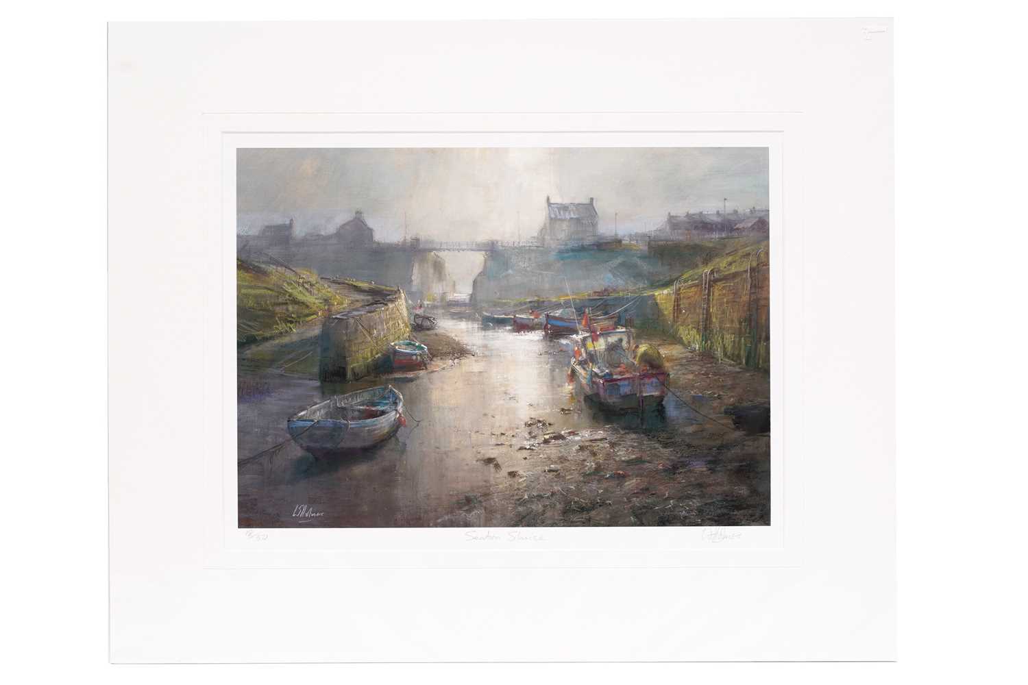 After Walter Holmes - Seaton Sluice | photolithograph