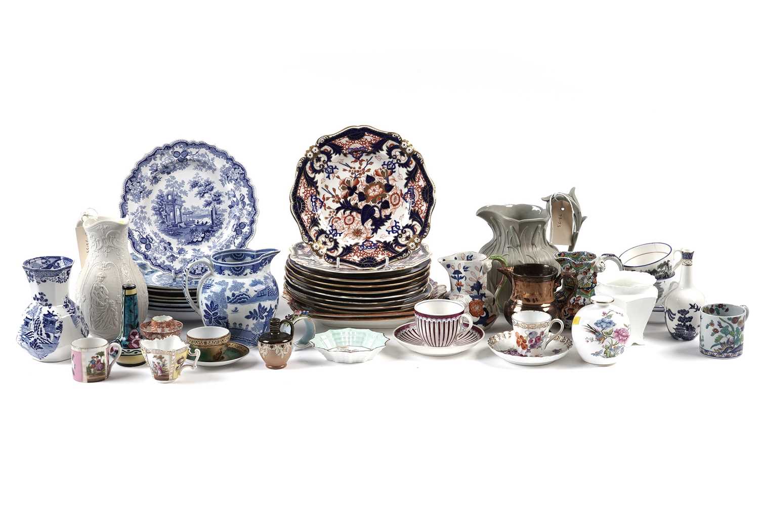 Assorted decorative porcelain