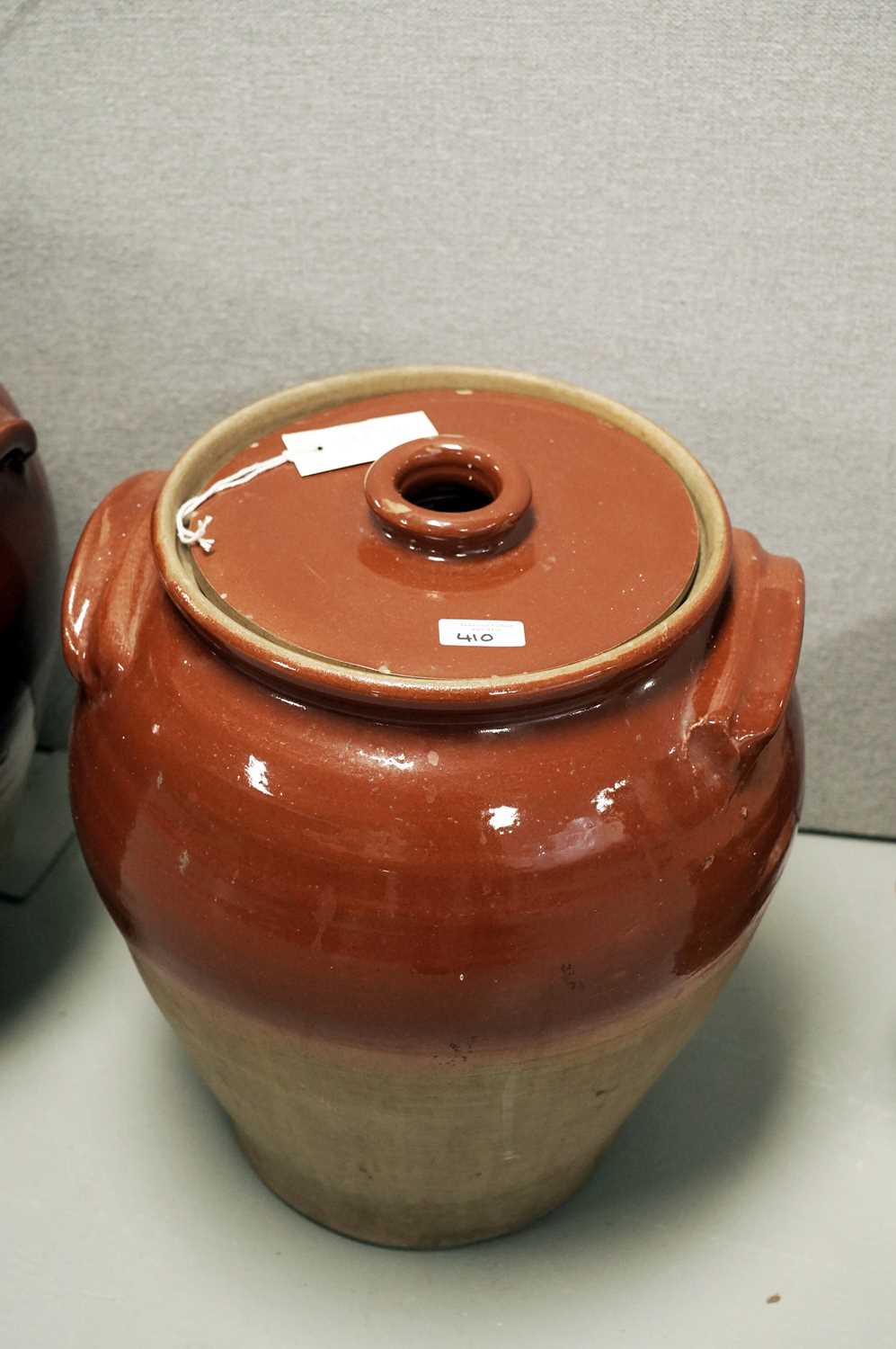 Two pairs of stoneware garden pots - Bild 2 aus 5