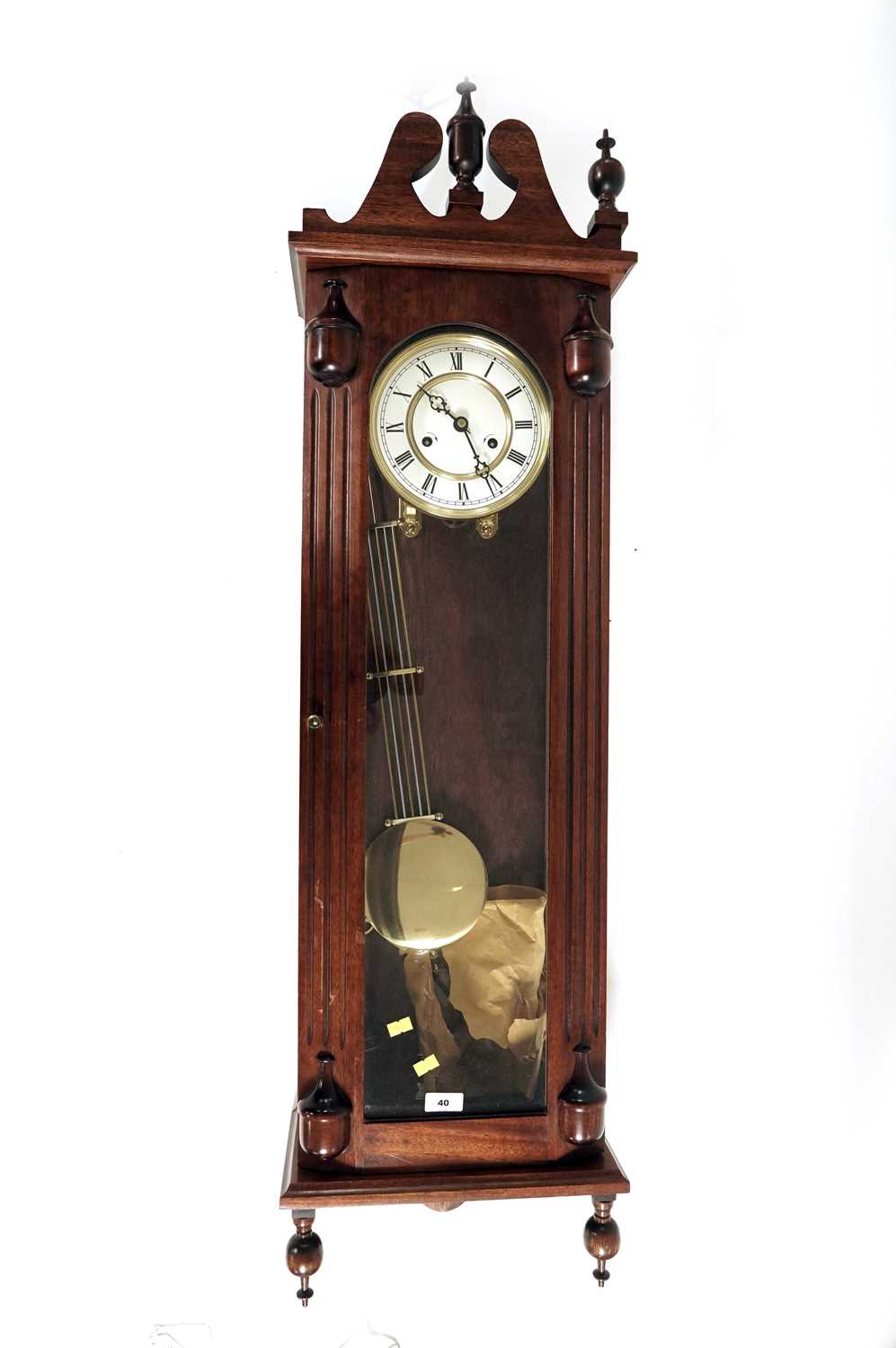 A good quality modern Vienna-style wall clock with Kieninger movement