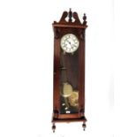 A good quality modern Vienna-style wall clock with Kieninger movement